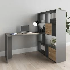 Loftscape Regal Attin II - Grau -BÜROMÖBEL Verkaufsgeschäft 1000240165 210211 16213000214 MOOD DETAILS P000000001000240165 mood