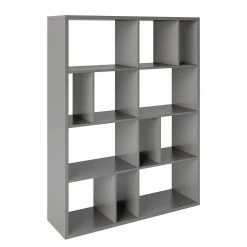 Loftscape Regal Attin II - Grau -BÜROMÖBEL Verkaufsgeschäft 1000240165 210211 16213300216 DETAILS P000000001000240165