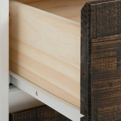 Loftscape Sideboard Marnac - Kiefer teilmassiv - Kiefer / Weiß -BÜROMÖBEL Verkaufsgeschäft 1000241503 210113 13505800059 DETAILS P000000001000241503