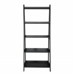 Mørteens Regal Kolding - Bambus massiv - Schwarz -BÜROMÖBEL Verkaufsgeschäft 1000241534 220420 035 DETAILS P000000001000241534