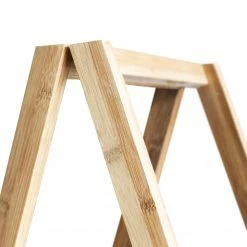 Mørteens Regal Tondern - Bambus teilmassiv - Weiß / Bambus -BÜROMÖBEL Verkaufsgeschäft 1000241543 211223 123718000126 DETAILS P000000001000241543