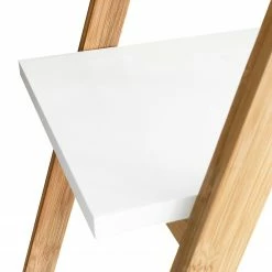 Mørteens Regal Tondern - Bambus teilmassiv - Weiß / Bambus -BÜROMÖBEL Verkaufsgeschäft 1000241543 211223 123718000137 DETAILS P000000001000241543