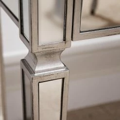 Velvet Studio Schreibtisch Embry - Silber -BÜROMÖBEL Verkaufsgeschäft 1000241547 210121 14211600020 DETAILS P000000001000241547