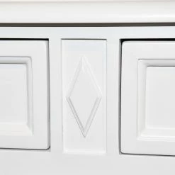 Velvet Studio Sekretär Chambly - Weiß / Schwarz -BÜROMÖBEL Verkaufsgeschäft 1000241548 210121 14212100024 DETAILS P000000001000241548