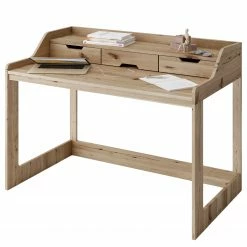 Naturoo Schreibtisch Gracay II - Wildeiche massiv