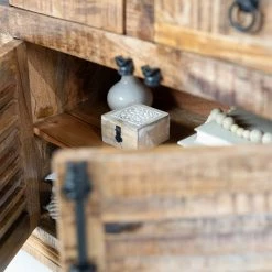 Wolf-Möbel Sideboard Senille - Mango massiv -BÜROMÖBEL Verkaufsgeschäft 1000243214 220311 033 DETAILS P000000001000243214