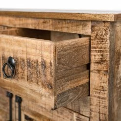 Wolf-Möbel Sideboard Senille - Mango massiv -BÜROMÖBEL Verkaufsgeschäft 1000243214 220314 044 DETAILS P000000001000243214