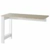 Ridgevalley Schreibtisch-Ansatz Jasmund - Pinie Weiß Dekor