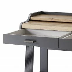 Ridgevalley Sekretär Jasmund - Graphit -BÜROMÖBEL Verkaufsgeschäft 1000245000 210504 06305900074 DETAILS P000000001000245000