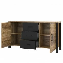 Red Living Sideboard Velleron I - Fichte Dekor -BÜROMÖBEL Verkaufsgeschäft 1000245413 210217 13051000052 DETAILS P000000001000245413