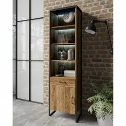 Red Living Regal Turriers I - Fichte Dekor / Matt Schwarz -BÜROMÖBEL Verkaufsgeschäft 1000245428 210217 13063900109 MOOD DETAILS P000000001000245428 mood