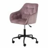 Jack & Alice Bürostuhl Magrin - Samt / Eisen - Altrosa -BÜROMÖBEL Verkaufsgeschäft 1000246590 210209 12132300285 IMAGE P000000001000246590