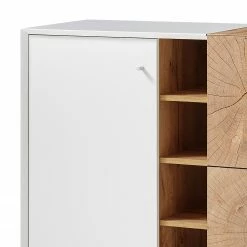 Loftscape Sideboard Crecora II - Weiß / Eiche Dekor -BÜROMÖBEL Verkaufsgeschäft 1000246791 210727 12504700009 DETAILS P000000001000246791