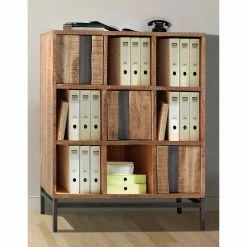 Ars manufacti Büroregal Domme II - Akazie massiv / Eisen - Akazie / Anthrazit 27 Ars manufacti Büroregal Domme II - Akazie massiv / Eisen - Akazie / Anthrazit -BÜROMÖBEL Verkaufsgeschäft 1000246834 211001 14353700034 MOOD DETAILS P000000001000246834 mood