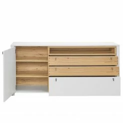 Loftscape Sideboard Cordelle - Matt Weiß / Wildbuche -BÜROMÖBEL Verkaufsgeschäft 1000249575 210728 10150600065 DETAILS P000000001000249575