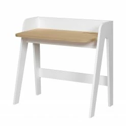 Temahome Schreibtisch Fiore - Wabenplatte - Eiche / Weiß