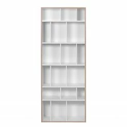 Temahome Regal Group 72 - Wabenplatte - Weiß / Hellbraun -BÜROMÖBEL Verkaufsgeschäft 1000252075 210302 16062900013 DETAILS P000000001000252075