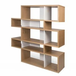 Temahome Regal London II - Eiche / Weiß