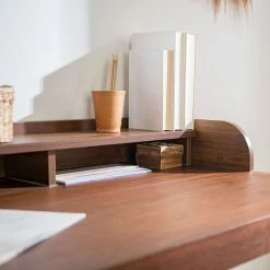 Ars Natura Schreibtisch Napo - Walnuss Dekor -BÜROMÖBEL Verkaufsgeschäft 1000256381 220524 035 DETAILS P000000001000256381