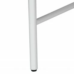 Fredriks Schreibtisch Paide - (Höhenverstellbar) - Hochglanz Weiß / Walnuss Dekor -BÜROMÖBEL Verkaufsgeschäft 1000256389 220331 066 DETAILS P000000001000256389