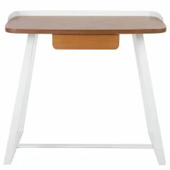 Fredriks Schreibtisch Azua - Eiche Dekor / Weiß -BÜROMÖBEL Verkaufsgeschäft 1000256391 220325 030 DETAILS P000000001000256391