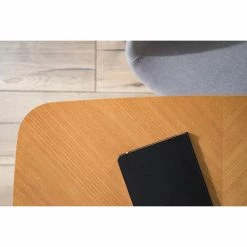 Fredriks Schreibtisch Azua - Eiche Dekor / Weiß -BÜROMÖBEL Verkaufsgeschäft 1000256391 220407 031 DETAILS P000000001000256391