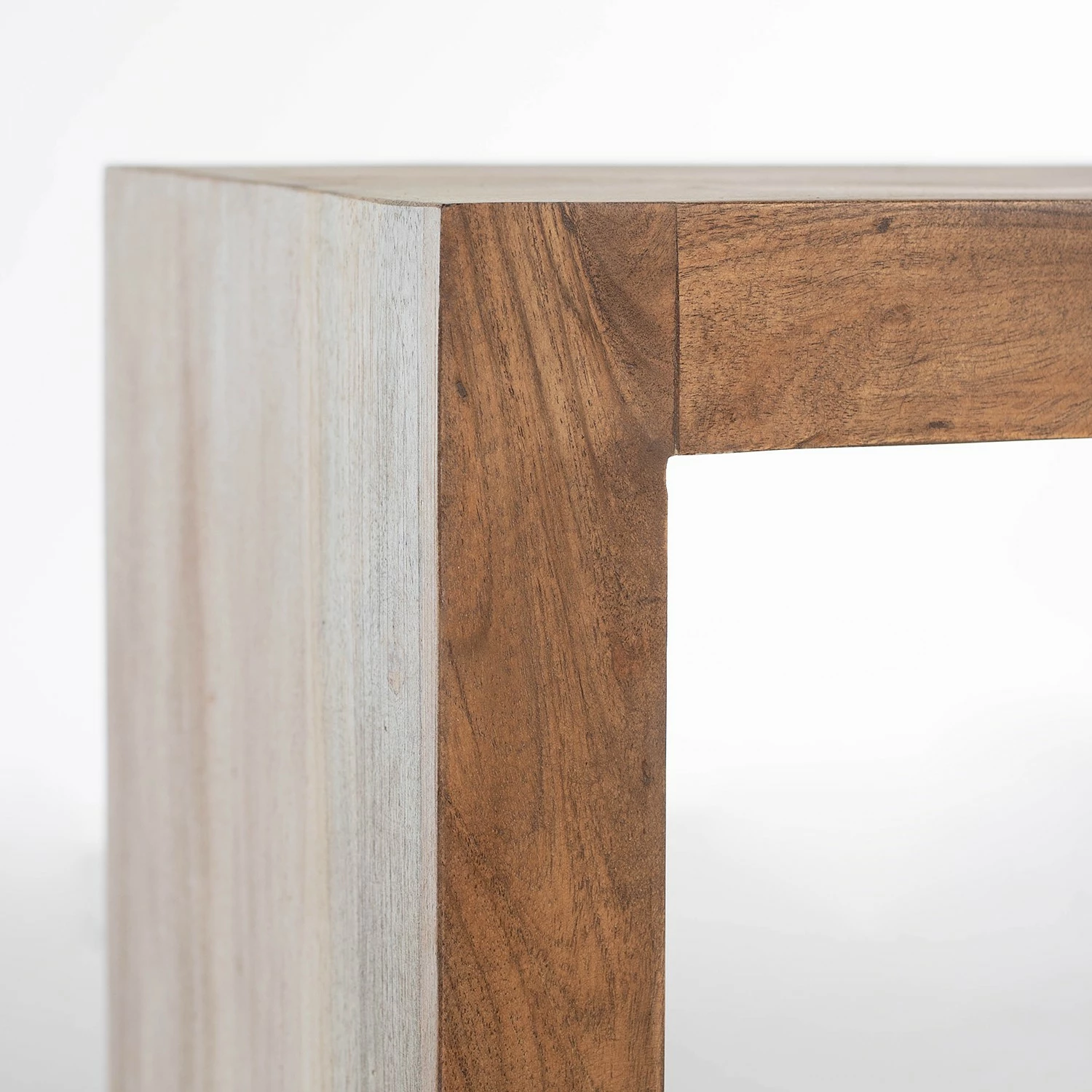 Wolf-Möbel Regal Maison - Akazie massiv - Akazie Stone / Antik Weiß 7 Wolf-Möbel Regal Maison - Akazie massiv - Akazie Stone / Antik Weiß – Bild 5