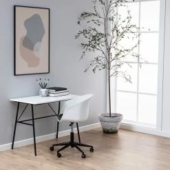 Red Living Schreibtisch Visby II - Weiß / Schwarz -BÜROMÖBEL Verkaufsgeschäft 1000257405 210420 14352500011 MOOD DETAILS P000000001000257405 mood