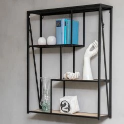 Red Living Regal Cap Cana III - Echtholzfurnier / Metall - Spießtanne / Schwarz 15 Red Living Regal Cap Cana III - Echtholzfurnier / Metall - Spießtanne / Schwarz -BÜROMÖBEL Verkaufsgeschäft 1000259766 210720 15345600004 MOOD DETAILS P000000001000259766 mood