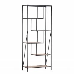 Red Living Regal Cap Cana II - Echtholzfurnier / Metall - Spießtanne / Schwarz