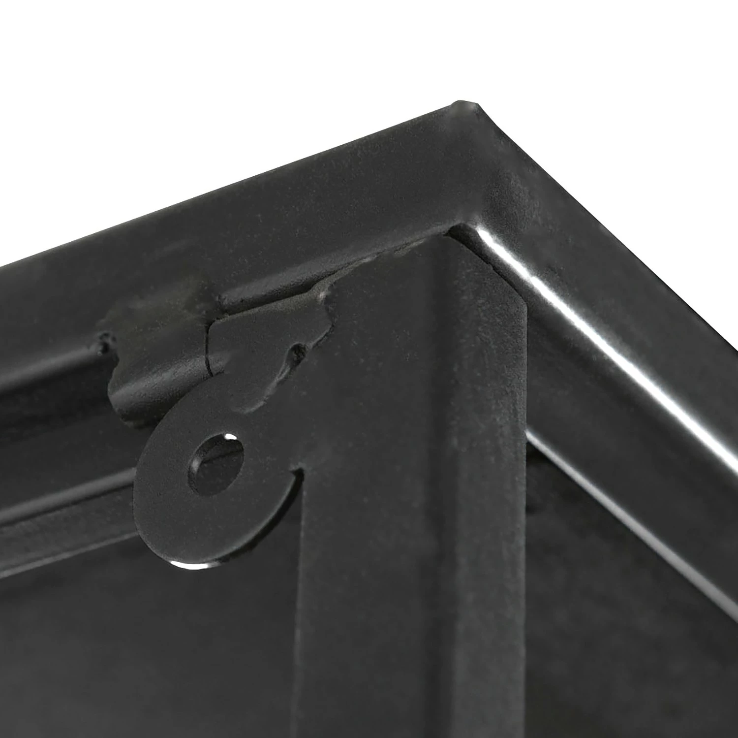 Red Living Regal Cap Cana II - Echtholzfurnier / Metall - Spießtanne / Schwarz 6 Red Living Regal Cap Cana II - Echtholzfurnier / Metall - Spießtanne / Schwarz – Bild 4