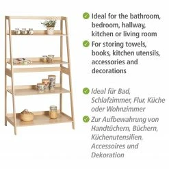 WENKO Standregal Edda - Eiche massiv -BÜROMÖBEL Verkaufsgeschäft 1000260942 210423 13340700128 DETAILS P000000001000260942