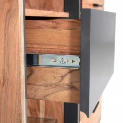 Naturoo Sideboard Manabi - Akazie massiv - Akazie / Anthrazit -BÜROMÖBEL Verkaufsgeschäft 1000261413 210430 11575300003 DETAILS P000000001000261413