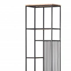 Red Living Regal Uulu III - Akazie massiv / Metall - Akazie / Schwarz -BÜROMÖBEL Verkaufsgeschäft 1000261436 210430 11593000077 DETAILS P000000001000261436