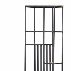 Red Living Regal Uulu IV - Akazie massiv / Metall - Akazie / Schwarz -BÜROMÖBEL Verkaufsgeschäft 1000261438 210430 11593900084 DETAILS P000000001000261438