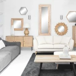 Naturoo Sideboard Maardu - Rattan / Mango massiv - Beige / Mango -BÜROMÖBEL Verkaufsgeschäft 1000261444 210430 12000600104 MOOD DETAILS P000000001000261444 mood