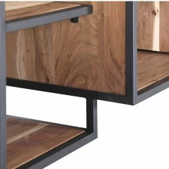 Red Living Sideboard Fyfield - Akazie massiv / Metall - Akazie / Grau -BÜROMÖBEL Verkaufsgeschäft 1000261447 210430 12002200116 MOOD DETAILS P000000001000261447 mood