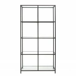 Loftscape Regal Varaville - Metall / Glas - Schwarz -BÜROMÖBEL Verkaufsgeschäft 1000261666 210423 13352300062 DETAILS P000000001000261666