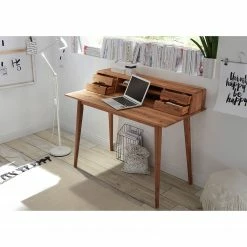 Furnitive Schreibtisch Mendon - Eiche massiv -BÜROMÖBEL Verkaufsgeschäft 1000262552 220816 021 MOOD DETAILS P000000001000262552 mood