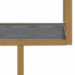 Red Living Regal Coogee I - Schwarz / Gold - Höhe: 114 cm -BÜROMÖBEL Verkaufsgeschäft 1000263280 210430 14473000101 DETAILS P000000001000263280