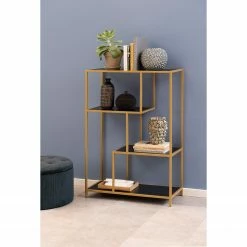 Red Living Regal Coogee I - Schwarz / Gold - Höhe: 114 cm -BÜROMÖBEL Verkaufsgeschäft 1000263280 220215 020 MOOD DETAILS P000000001000263280 mood