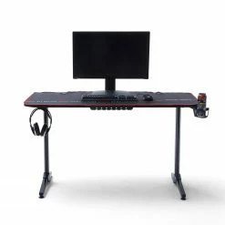 DXRacer Gaming Desk Max1 - Carbonoptik / Schwarz -BÜROMÖBEL Verkaufsgeschäft 1000264491 210521 07362900154 DETAILS P000000001000264491