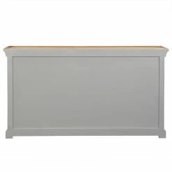 Maison Belfort Sideboard Antton - Akazie / Mango massiv - Grau / Mango -BÜROMÖBEL Verkaufsgeschäft 1000265472 220104 093805000065 DETAILS P000000001000265472