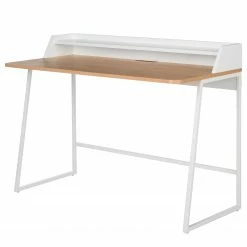 Mørteens Schreibtisch Rezay - Eiche / Weiß