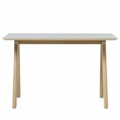 Norrwood Schreibtisch Berri - Eiche teilmassiv - Hellgrau / Eiche -BÜROMÖBEL Verkaufsgeschäft 1000266996 210525 14343900377 DETAILS P000000001000266996