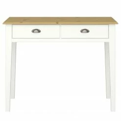 Steens Schreibtisch Nola - Kiefer teilmassiv - Weiß -BÜROMÖBEL Verkaufsgeschäft 1000267389 210521 09343200015 DETAILS P000000001000267389