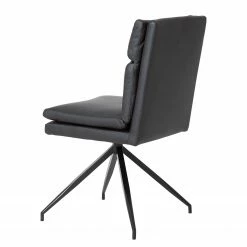 Fredriks Bürostuhl Abud - Kunstleder / Stahl - Schwarz -BÜROMÖBEL Verkaufsgeschäft 1000267826 220823 045 DETAILS P000000001000267826