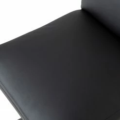 Fredriks Bürostuhl Abud - Kunstleder / Stahl - Schwarz -BÜROMÖBEL Verkaufsgeschäft 1000267826 220823 070 DETAILS P000000001000267826