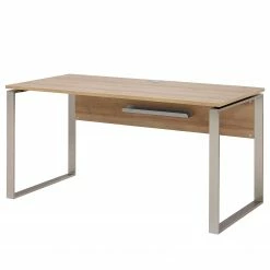 Maja Möbel Schreibtisch YOLO - Breite: 150 cm - Vernickelt