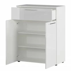 Germania Kommode Sunnyvale - Hochglanz Weiß / Matt Weiß -BÜROMÖBEL Verkaufsgeschäft 1000270199 210526 06260800016 DETAILS P000000001000270199